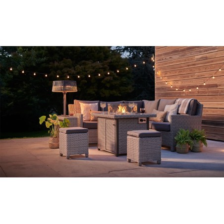 Kettler Palma Mini Corner Set Oyster | Garden Furniture | Casual Dining