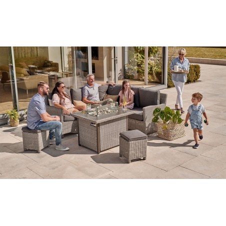 Kettler Palma Mini Corner Set Oyster | Garden Furniture | Casual Dining